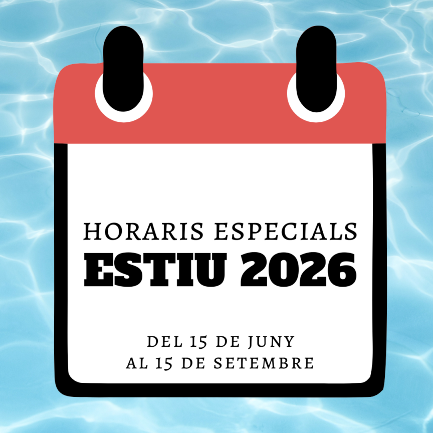 Horaris d'estiu 2026