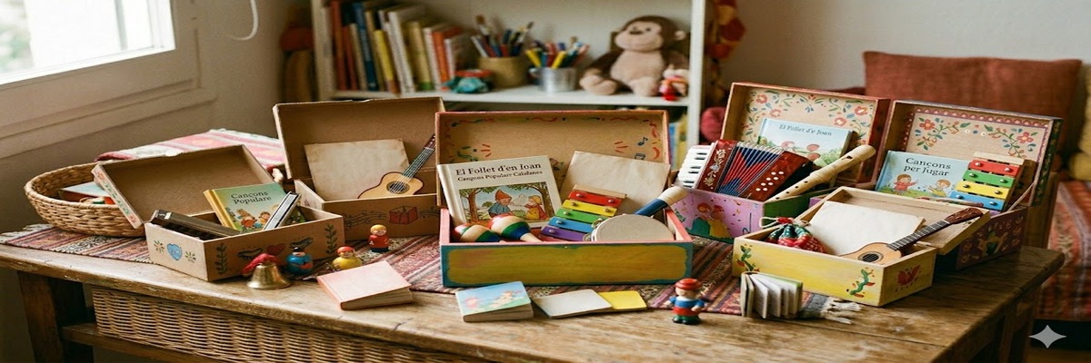 DISSABTES FAMILIARS: "Cajitas de cuento"