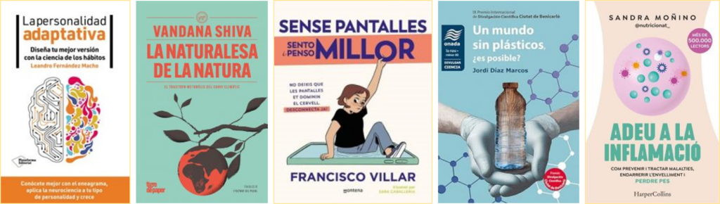 Llibres actuals envers per tenir cura de la salut